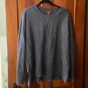 gray knit vince sweater